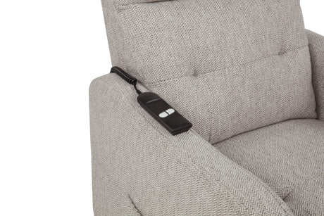 Dayes Taupe Upholstered Power Lift Recliner Chair from Coaster - Luna Furniture