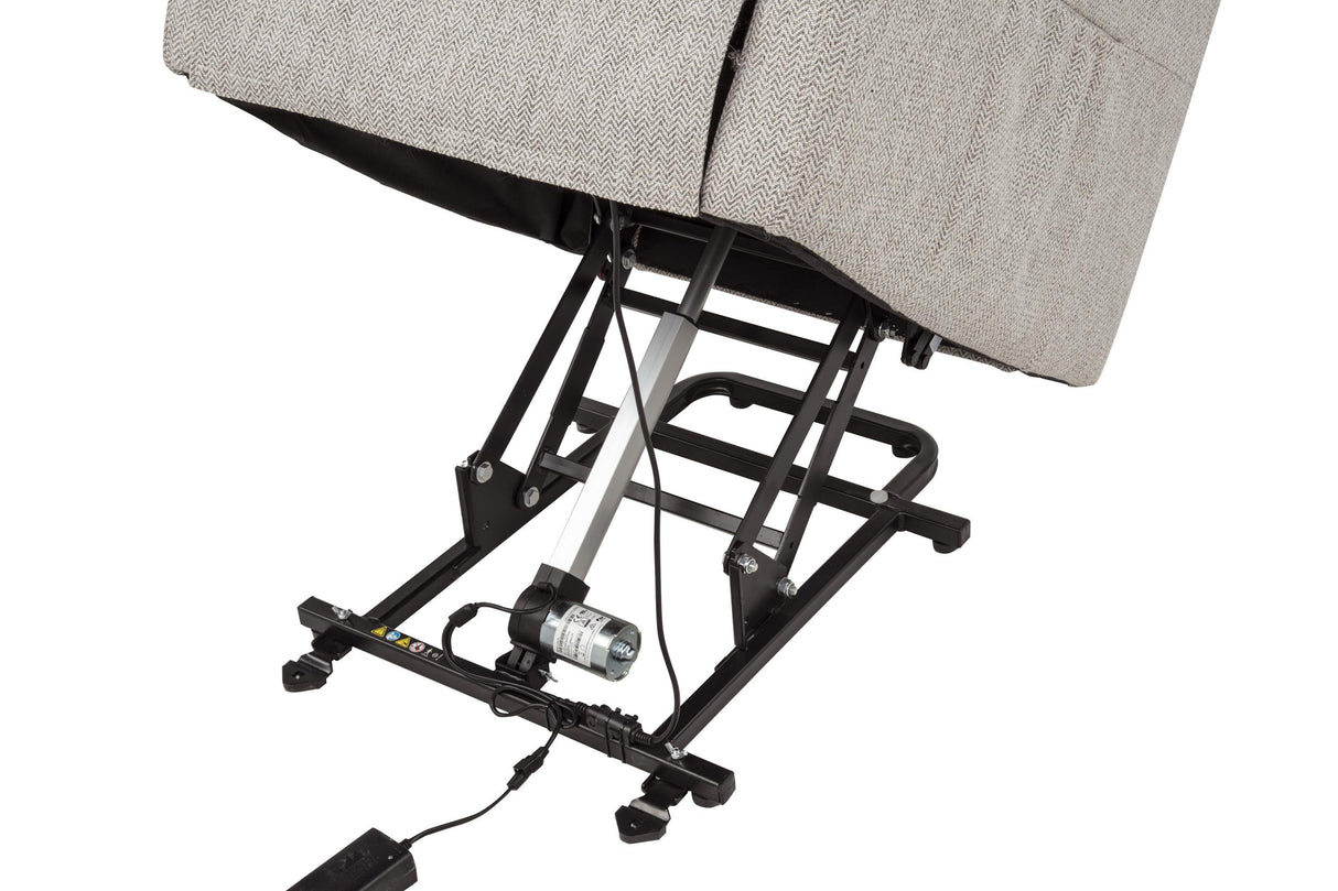 Dayes Taupe Upholstered Power Lift Recliner Chair from Coaster - Luna Furniture