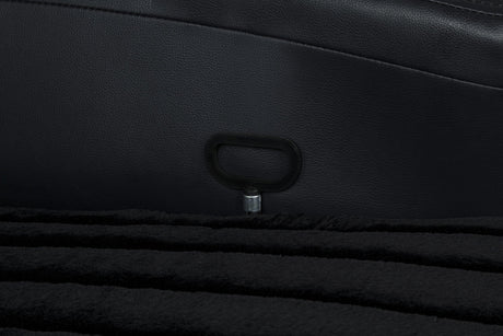 Madden Black 3-Piece Corduroy Upholstered Manual Theater Seating from Coaster - Luna Furniture