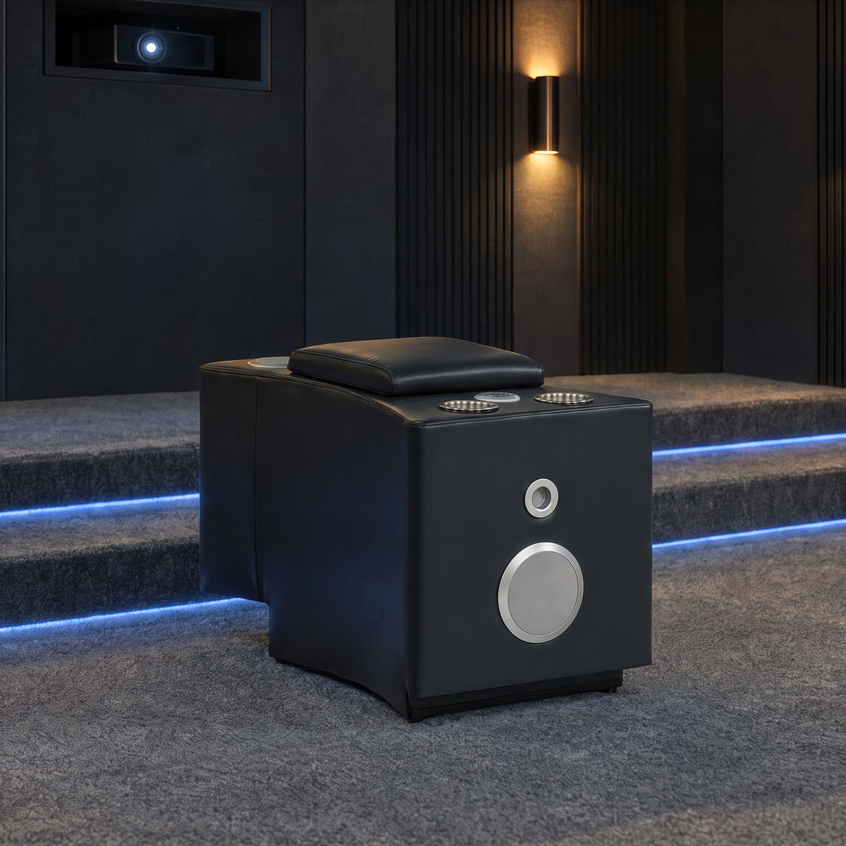 Madden Black Bluetooth Speaker Console from Coaster - Luna Furniture
