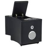 Madden Black Leatherette Bluetooth Audio Console with Power Outlet from Coaster - Luna Furniture