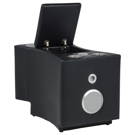 Madden Black Bluetooth Speaker Console from Coaster - Luna Furniture