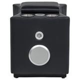 Madden Black Leatherette Bluetooth Audio Console with Power Outlet from Coaster - Luna Furniture