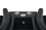 Madden Black Leatherette Bluetooth Audio Console with Power Outlet from Coaster - Luna Furniture
