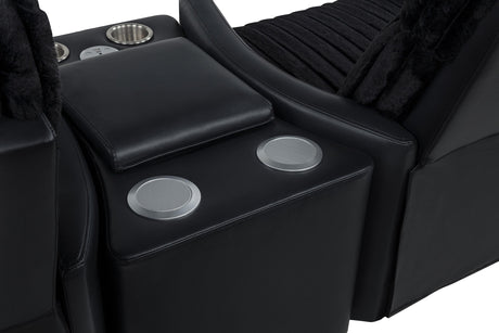 Madden Black Bluetooth Speaker Console from Coaster - Luna Furniture