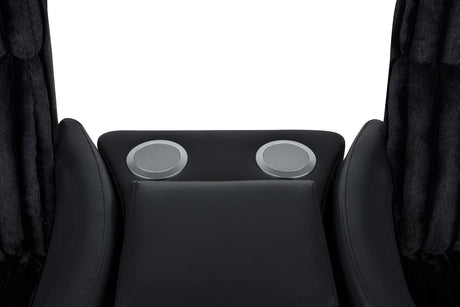 Madden Black Bluetooth Speaker Console from Coaster - Luna Furniture