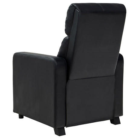 Toohey Black Upholstered Tufted Recliner Living Room Set from Coaster - Luna Furniture