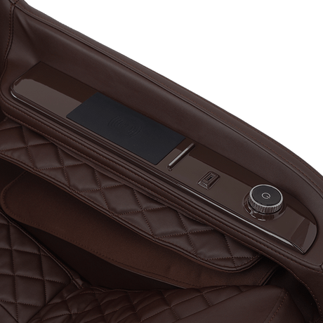 Solstice Deluxe Massage Chair - Brown from Infinity - Luna Furniture