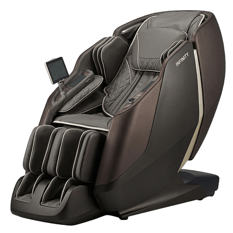Sensation 4D DualFlex Massage Chair - Dark Brown / Dark Gray from Infinity - Luna Furniture