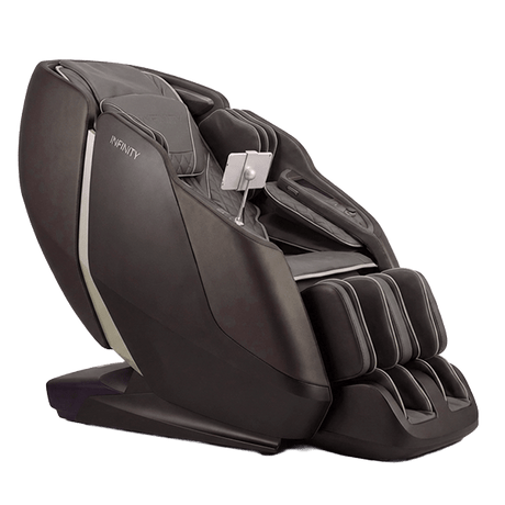 Sensation 4D DualFlex Massage Chair - Dark Brown / Dark Gray from Infinity - Luna Furniture