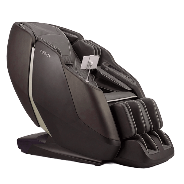 Sensation 4D DualFlex Massage Chair - Dark Brown / Dark Gray