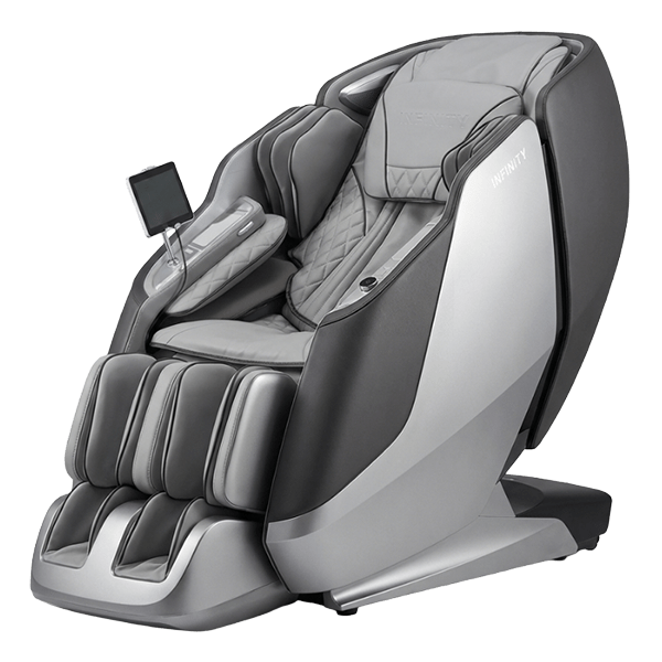Sensation 4D DualFlex Massage Chair - Silver / Gray from Infinity - Luna Furniture