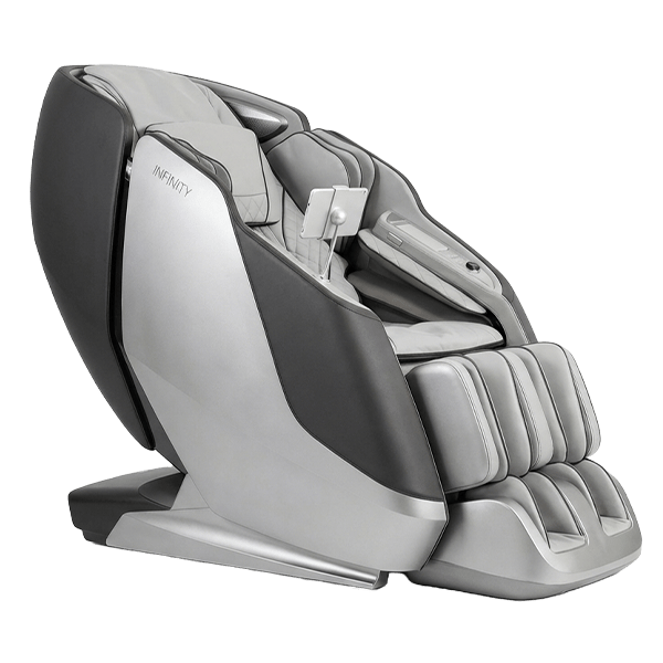 Sensation 4D DualFlex Massage Chair - Silver / Gray from Infinity - Luna Furniture