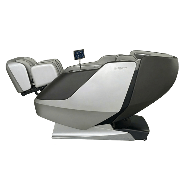 Sensation 4D DualFlex Massage Chair - Silver / Gray from Infinity - Luna Furniture