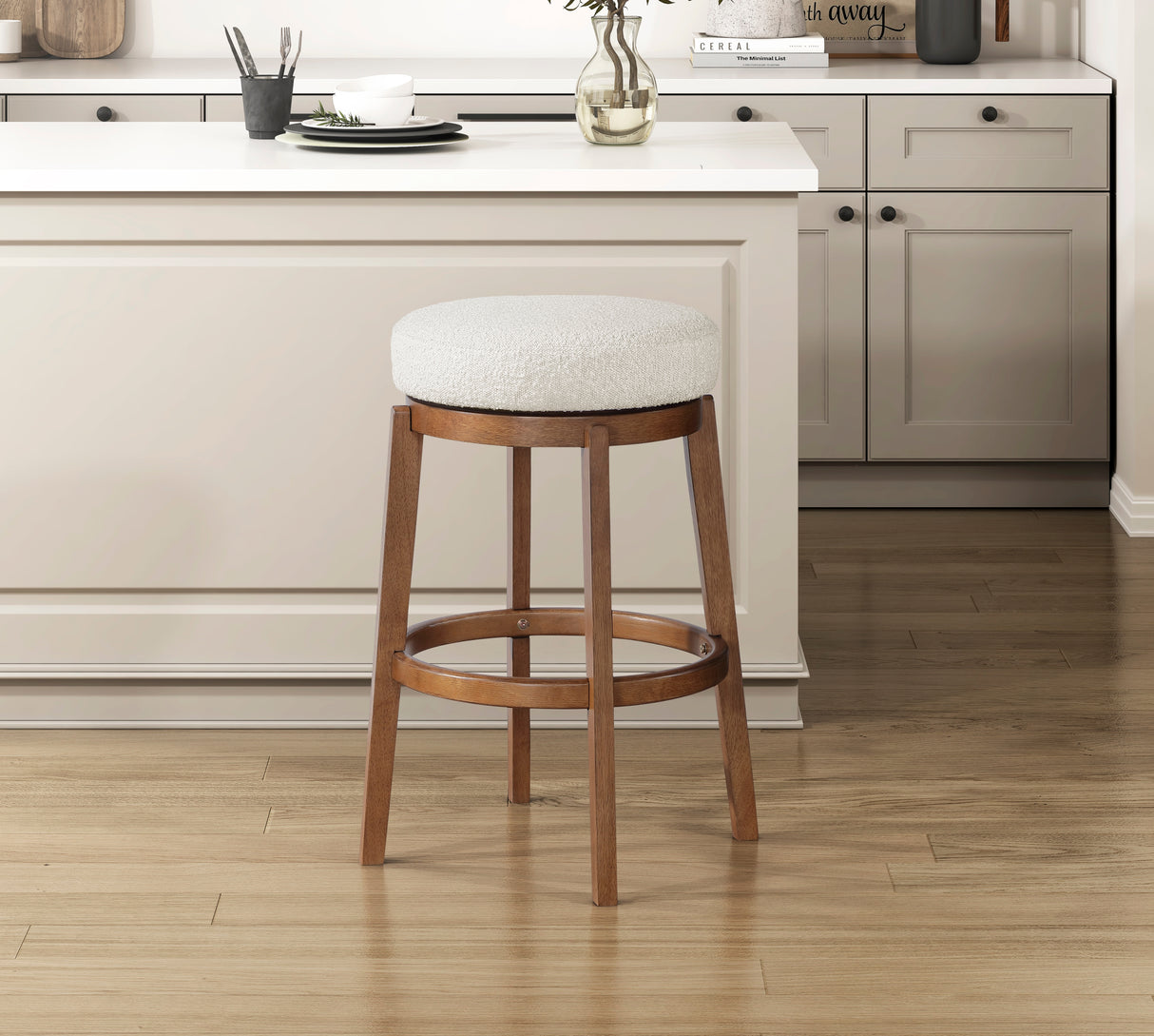 6015-29 Swivel Pub Height Stool from Homelegance - Luna Furniture