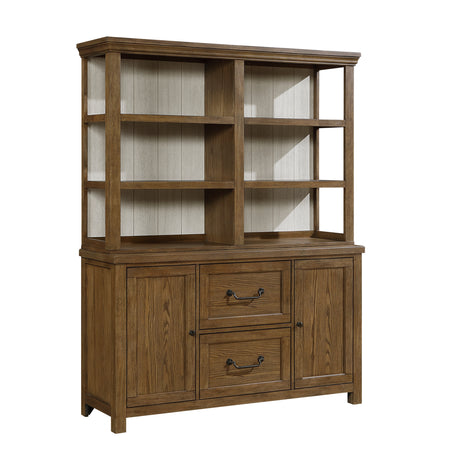 Wyatt Brown Buffet & Hutch from Homelegance - Luna Furniture