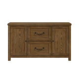 Wyatt Brown 91" Extendable Dining Table from Homelegance - Luna Furniture