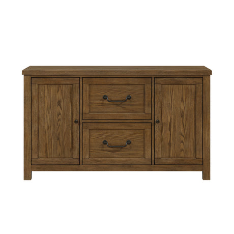 Wyatt Brown 91" Extendable Dining Table from Homelegance - Luna Furniture