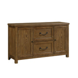 Wyatt Brown 91" Extendable Dining Table from Homelegance - Luna Furniture
