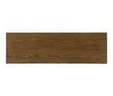 Wyatt Brown 91" Extendable Dining Table from Homelegance - Luna Furniture