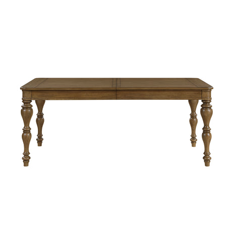 Wyatt Brown Dining Table from Homelegance - Luna Furniture