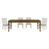 Wyatt Brown 91" Extendable Dining Table from Homelegance - Luna Furniture