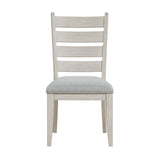 Lofton Light Gray/White Extendable Dining Table from Homelegance - Luna Furniture