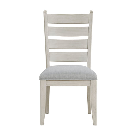 Lofton Light Gray/White Extendable Dining Table from Homelegance - Luna Furniture