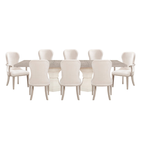Lofton Light Gray Server from Homelegance - Luna Furniture