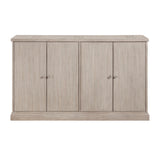 Lofton Light Gray/White Round Dining Table from Homelegance - Luna Furniture