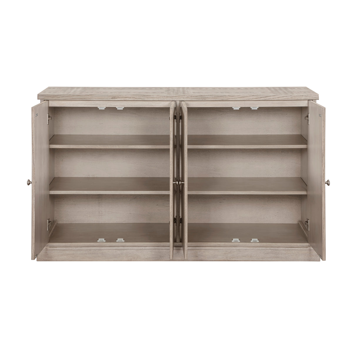 Lofton Light Gray/White Round Dining Table from Homelegance - Luna Furniture