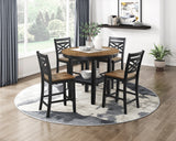 Tyler Brown/Black Bench from Homelegance - Luna Furniture