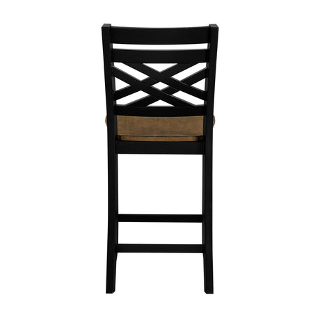 Tyler Brown/Black Bench from Homelegance - Luna Furniture