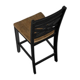 Tyler Brown/Black Bench from Homelegance - Luna Furniture