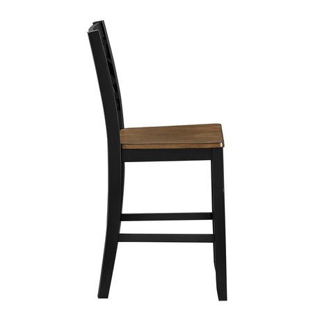 Tyler Brown/Black Bench from Homelegance - Luna Furniture