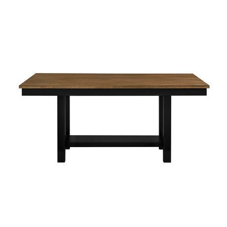 Tyler Black/Brown 7-Piece Dining Room Set from Homelegance - Luna Furniture