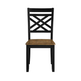 Tyler Brown/Black Dining Table from Homelegance - Luna Furniture