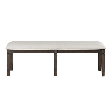 Victoria Espresso/Beige 6-Piece Counter Height Set from Homelegance - Luna Furniture