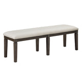 Victoria Espresso/Beige 6-Piece Counter Height Set from Homelegance - Luna Furniture