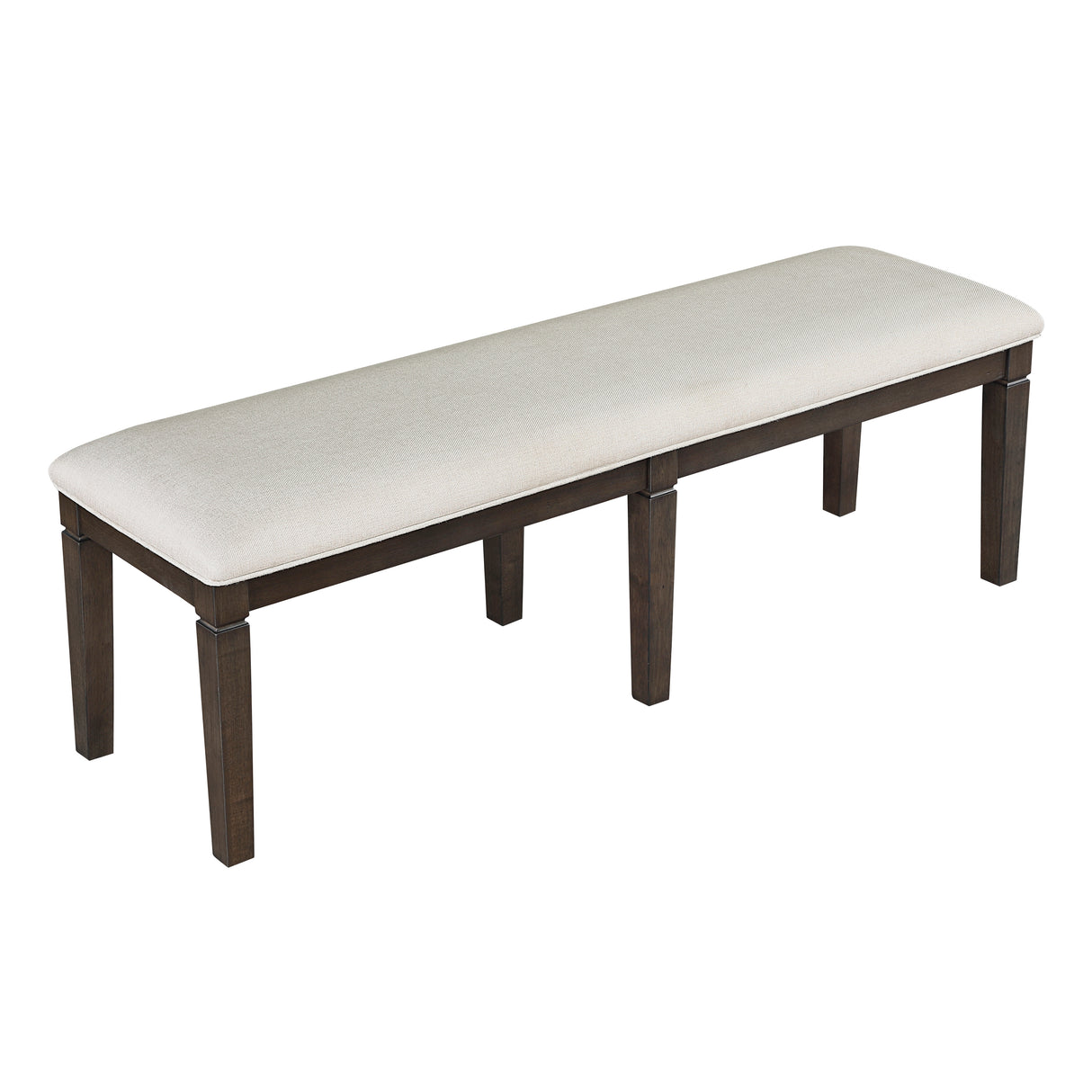 Victoria Espresso/Beige 6-Piece Counter Height Set from Homelegance - Luna Furniture