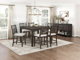 Victoria Espresso/Beige Upholstered Bench from Homelegance - Luna Furniture