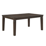 Victoria Espresso/Beige 5-Piece Dining Set from Homelegance - Luna Furniture