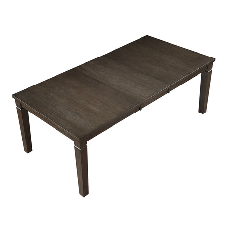 Victoria Espresso/Beige 6-Piece Dining Set from Homelegance - Luna Furniture