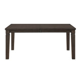 Victoria Espresso/Beige 6-Piece Dining Set from Homelegance - Luna Furniture
