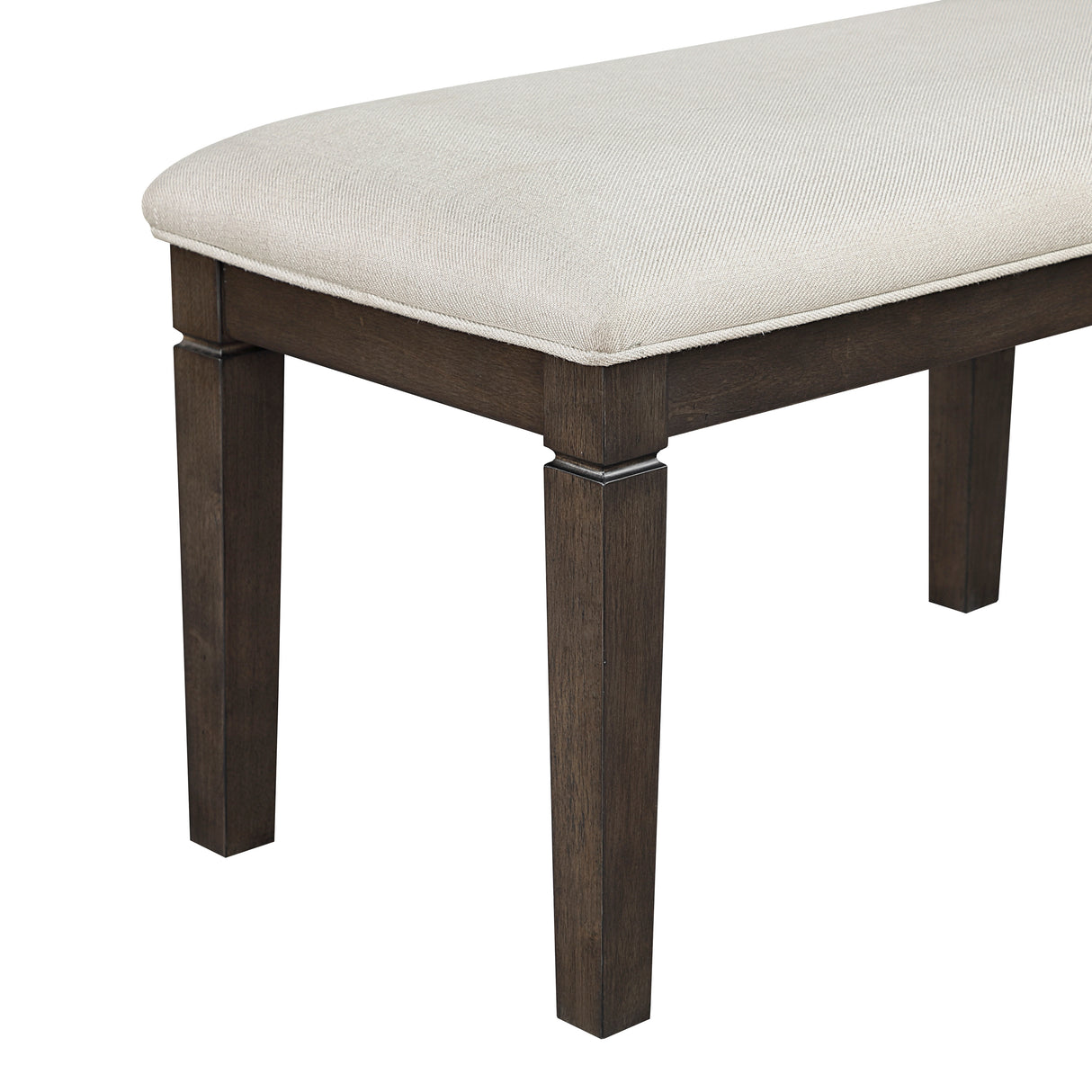 Victoria Espresso/Beige 6-Piece Dining Set from Homelegance - Luna Furniture