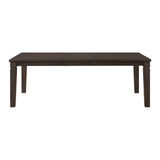 Victoria Espresso/Beige 6-Piece Dining Set from Homelegance - Luna Furniture