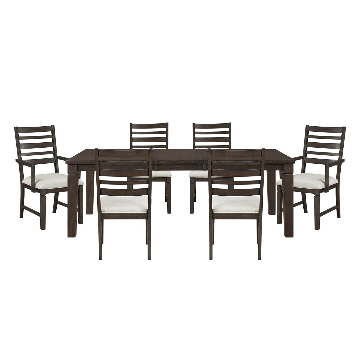 Victoria Espresso/Beige Dining Room Set from Homelegance - Luna Furniture