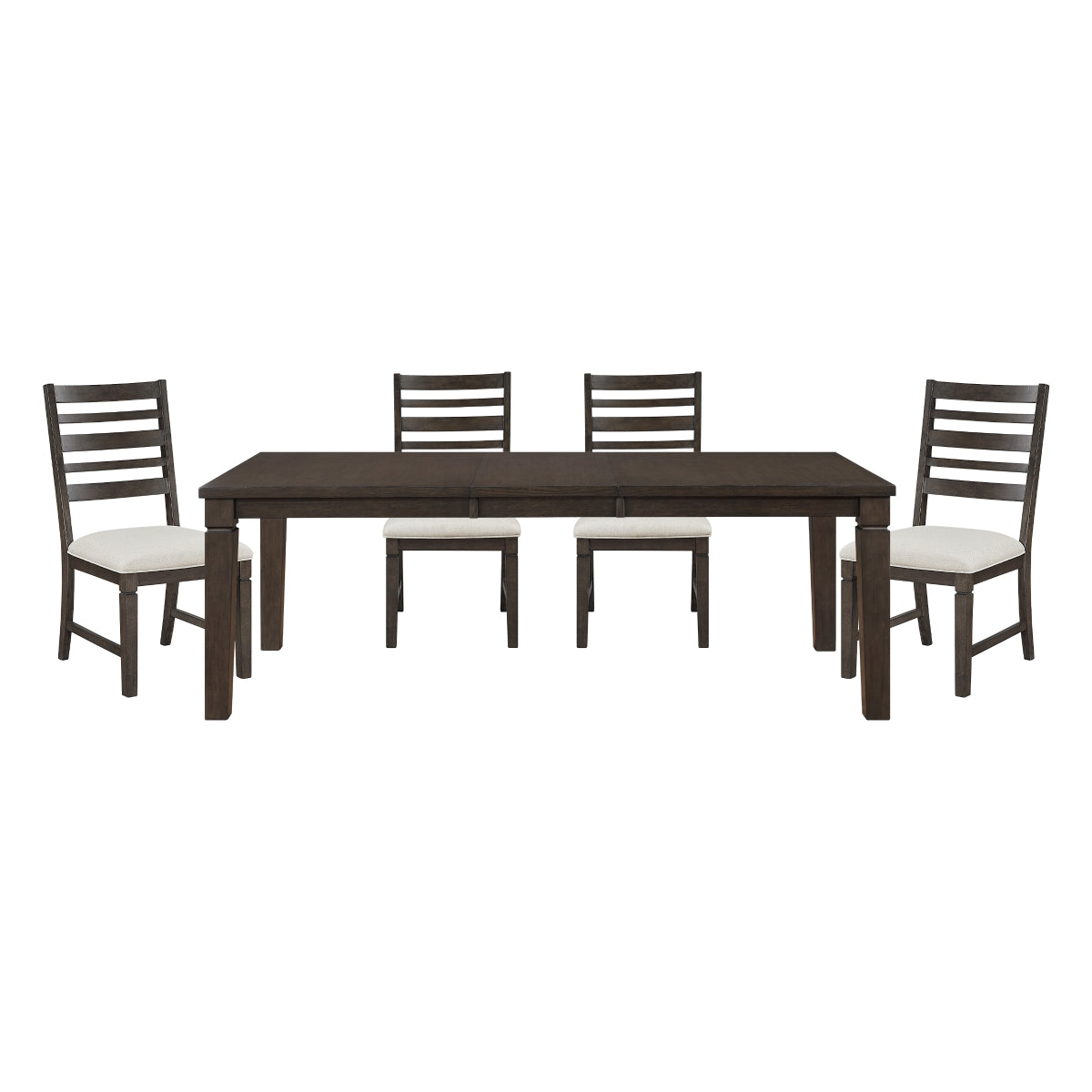 Victoria Espresso/Beige Dining Room Set from Homelegance - Luna Furniture