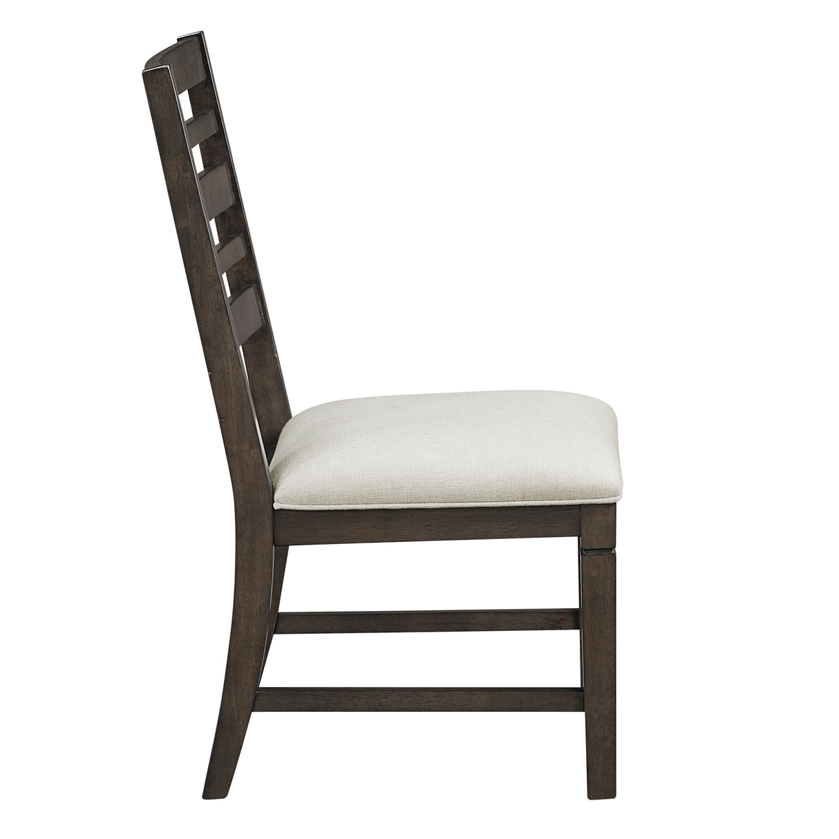 Victoria Espresso/Beige Upholstered Side Chair, Set of 2 from Homelegance - Luna Furniture