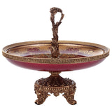 HD-6024 Bronze/Ruby Red/Gold Bowl from Homey Design - Luna Furniture